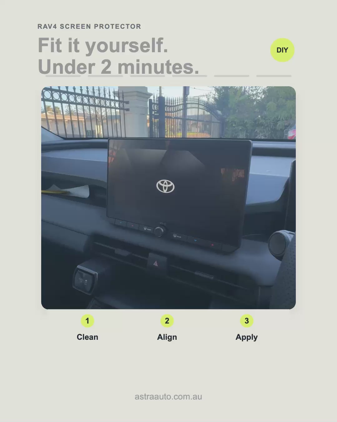 2026 Toyota RAV4 Screen Protector